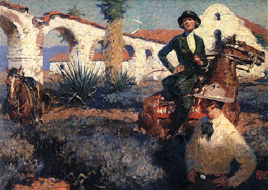 the pride of palomar illustration art example