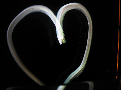 heart long exposure example