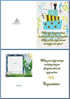 Wedding Card:Wedding Cake Example